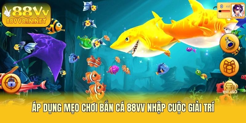 Áp dụng mẹo chơi bắn cá 88vv nhập cuộc giải trí
