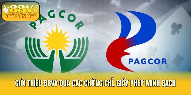 Giới thiệu 88vv qua các chứng chỉ, giấy phép minh bạch